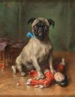 Прикрепленное изображение: Karl_Reichert_Ein_Mops_mit_japanischer_Puppe_1898.jpg