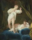 Прикрепленное изображение: Jean-Honoré_Fragonard - Two_girls_on_a_bed_playing_with_their_dogs.jpg