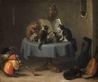 Прикрепленное изображение: Das Katzenkonzert, David Teniers der Juengere, 1635.jpg