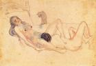 Прикрепленное изображение: Pablo Picasso - Two Nudes and a Cat. 1903.jpg