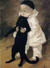 Прикрепленное изображение: Théophile Alexandre Steinlen - Пьеро и кот (1889).jpg