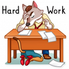 Прикрепленное изображение: Wolf from Wall Street - Hard Work.png