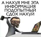 Прикрепленное изображение: А нахуя мне эта информация - подопытный сдох нахуй.jpg