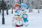 Прикрепленное изображение: Семья снеговиковичей.jpg